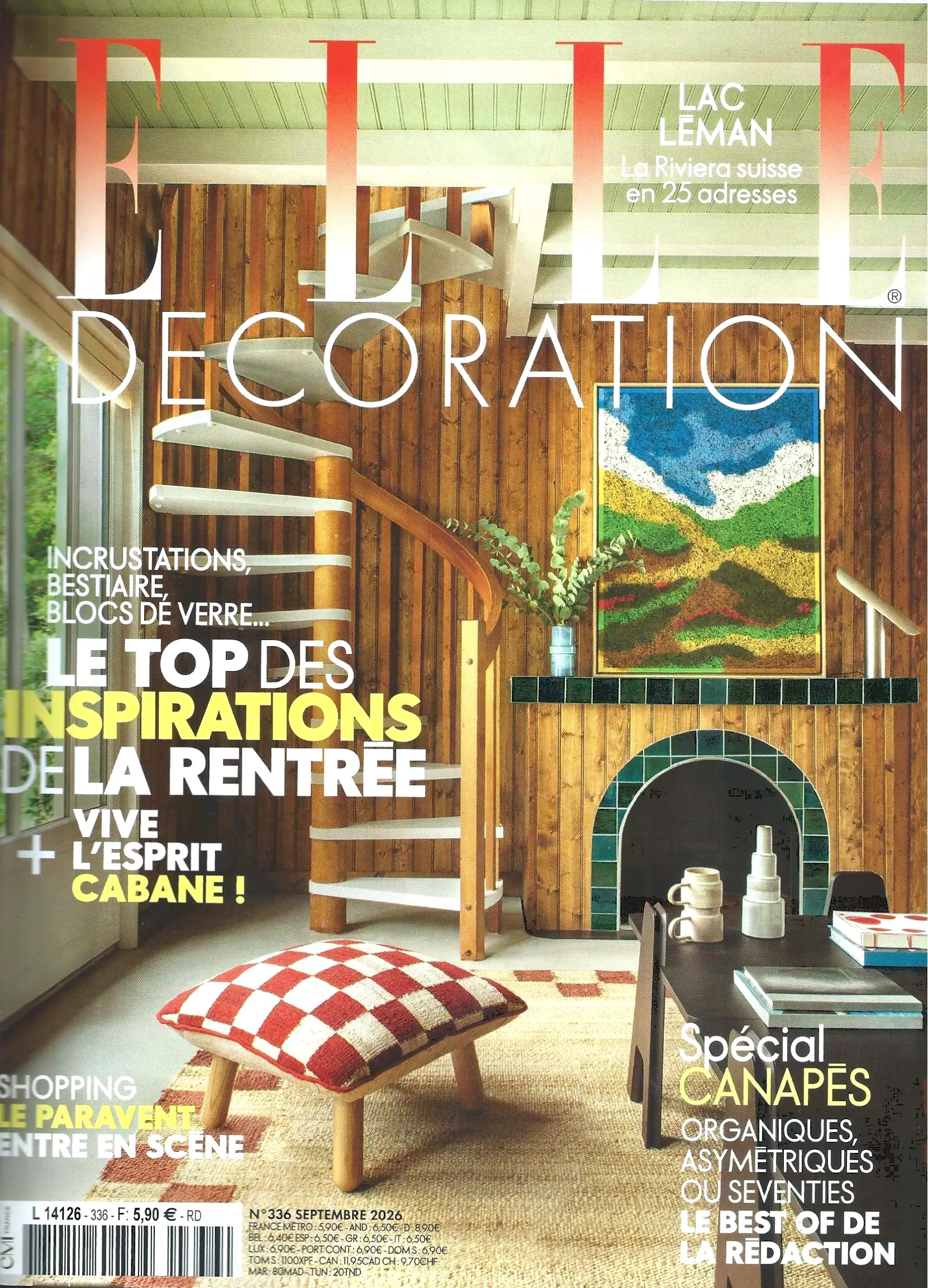 Publication Elle D&eacute;coration septembre 2026